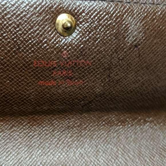 Louis Vuitton Damier Porte Feuille Sarah Long Bifo - Picture 9 of 11
